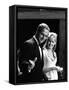 Actors Paul Newman and Joanne Woodward-Mark Kauffman-Framed Stretched Canvas