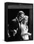 Actors Paul Newman and Joanne Woodward-Mark Kauffman-Framed Stretched Canvas