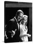 Actors Paul Newman and Joanne Woodward-Mark Kauffman-Stretched Canvas