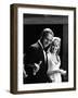 Actors Paul Newman and Joanne Woodward-Mark Kauffman-Framed Premium Photographic Print