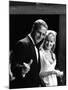 Actors Paul Newman and Joanne Woodward-Mark Kauffman-Mounted Premium Photographic Print