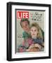 Actors Paul Newman and Wife Joanne Woodward, Collaboration for "Rachel, Rachel", October 18, 1968-Mark Kauffman-Framed Photographic Print