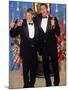 Actors Screenwriters Matt Damon and Ben Affleck Holding their Oscars in Press Room Atacademy Awards-Mirek Towski-Mounted Premium Photographic Print