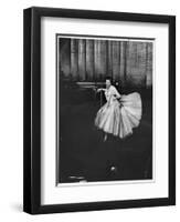 Actress and Singer Judy Garland Twirling Into a Dance Step During a Performance at the Palladium-Cornell Capa-Framed Premium Photographic Print