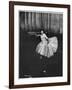 Actress and Singer Judy Garland Twirling Into a Dance Step During a Performance at the Palladium-Cornell Capa-Framed Photographic Print