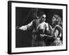 Actress Anne Bancroft and Patty Duke in Miracle Worker, a Play About Hellen Keller-Nina Leen-Framed Premium Photographic Print