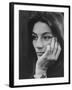 Actress Anouk Aimee-Bill Eppridge-Framed Premium Photographic Print