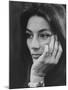 Actress Anouk Aimee-Bill Eppridge-Mounted Premium Photographic Print