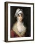 Actress Antonia De Zarate-Francisco de Goya-Framed Art Print