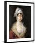 Actress Antonia De Zarate-Francisco de Goya-Framed Art Print