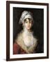 Actress Antonia De Zarate-Francisco de Goya-Framed Art Print