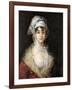 Actress Antonia De Zarate-Francisco de Goya-Framed Art Print