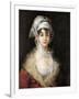 Actress Antonia De Zarate-Francisco de Goya-Framed Art Print