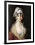 Actress Antonia De Zarate-Francisco de Goya-Framed Art Print