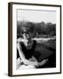 Actress Audrey Hepburn on the Set Film Paris "Paris When it Sizzles" 13 July 1962-null-Framed Photo