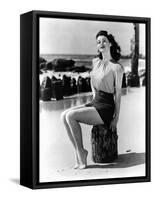 Actress Ava Gardner C. 1948-null-Framed Stretched Canvas