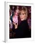 Actress Barbara Eden Holding Up Jeannie Doll-Dave Allocca-Framed Premium Photographic Print