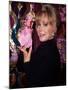 Actress Barbara Eden Holding Up Jeannie Doll-Dave Allocca-Mounted Premium Photographic Print
