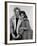 Actress Brooke Shields and Musician Sting-null-Framed Premium Photographic Print