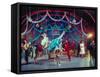 Actress Carol Lawrence Et Al in Dance Scene from Broadway Musical "West Side Story"-Hank Walker-Framed Stretched Canvas