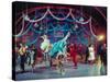Actress Carol Lawrence Et Al in Dance Scene from Broadway Musical "West Side Story"-Hank Walker-Stretched Canvas
