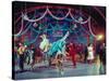 Actress Carol Lawrence Et Al in Dance Scene from Broadway Musical "West Side Story"-Hank Walker-Stretched Canvas