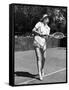 Actress Carol Lombard Stunningly Gorgeous in Tennis Togs on Court During Game-Alfred Eisenstaedt-Framed Stretched Canvas