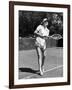 Actress Carol Lombard Stunningly Gorgeous in Tennis Togs on Court During Game-Alfred Eisenstaedt-Framed Premium Photographic Print