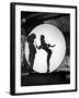 Actress Carole Landis Performing the Flame Dance Sequence for the Movie "Scandal in Paris"-null-Framed Photographic Print
