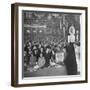 Actress Carole Lombard Performing to Help Sell War Bonds During Rally-Myron Davis-Framed Premium Photographic Print