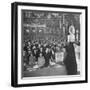 Actress Carole Lombard Performing to Help Sell War Bonds During Rally-Myron Davis-Framed Premium Photographic Print