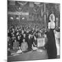 Actress Carole Lombard Performing to Help Sell War Bonds During Rally-Myron Davis-Mounted Premium Photographic Print