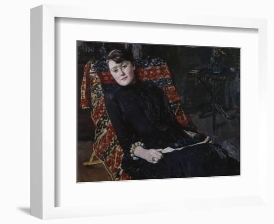 Actress Constance Bruun, 1885-Hans Olaf Heyerdahl-Framed Giclee Print