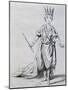 Actress Constance Tessier in Role of Joash in Athalie-Jean Racine-Mounted Giclee Print