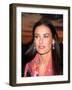 Actress Demi Moore at Debut of Talk Magazine at Liberty Island-Dave Allocca-Framed Premium Photographic Print
