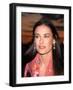 Actress Demi Moore at Debut of Talk Magazine at Liberty Island-Dave Allocca-Framed Premium Photographic Print