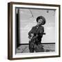 Actress Doris Day in Costume on the Set of "Calamity Jane"-Ed Clark-Framed Premium Photographic Print