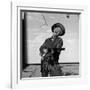 Actress Doris Day in Costume on the Set of "Calamity Jane"-Ed Clark-Framed Premium Photographic Print