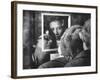 Actress Elizabeth Taylor Displaying Her Diamonds, Bought from Cartiers-Yale Joel-Framed Photographic Print