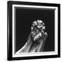 Actress Elizabeth Taylor Displaying Her Diamonds, Bought from Cartiers-Yale Joel-Framed Photographic Print