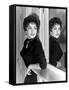 Actress Gina Lollobrigida October 31, 1955-null-Framed Stretched Canvas