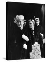 Actress Grace Kelly with Mother, Mrs. John D. Kelly and Sister Before Leaving for Wedding in Monaco-Lisa Larsen-Stretched Canvas