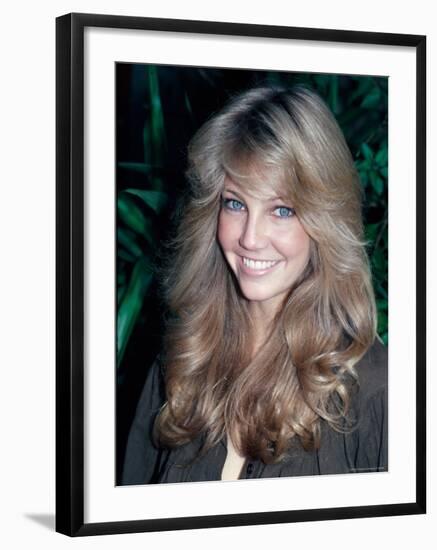 Actress Heather Locklear-David Mcgough-Framed Premium Photographic Print