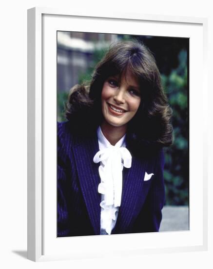 Actress Jaclyn Smith-David Mcgough-Framed Premium Photographic Print