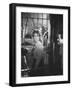 Actress Jeanne Moreau During Filming of "Viva Maria"-Ralph Crane-Framed Premium Photographic Print