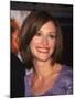 Actress Julia Roberts at Premiere of Her Film "My Best Friend's Wedding"-Dave Allocca-Mounted Premium Photographic Print