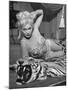 Actress Kim Novak in Title Role Performing Hoochie-Coochie Dance in the Movie "Jeanne Eagels"-J^ R^ Eyerman-Mounted Premium Photographic Print