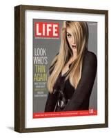 Actress Kristie Alley after Losing 75 Pounds, November 10, 2006-Robert Erdmann-Framed Photographic Print