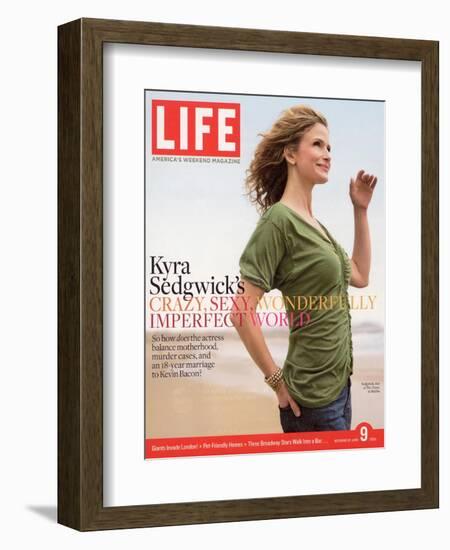 Actress Kyra Sedgwick at the Beach in Malibu, CA, June 9, 2006-Jock Sturges-Framed Photographic Print