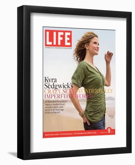 Actress Kyra Sedgwick at the Beach in Malibu, CA, June 9, 2006-Jock Sturges-Framed Photographic Print